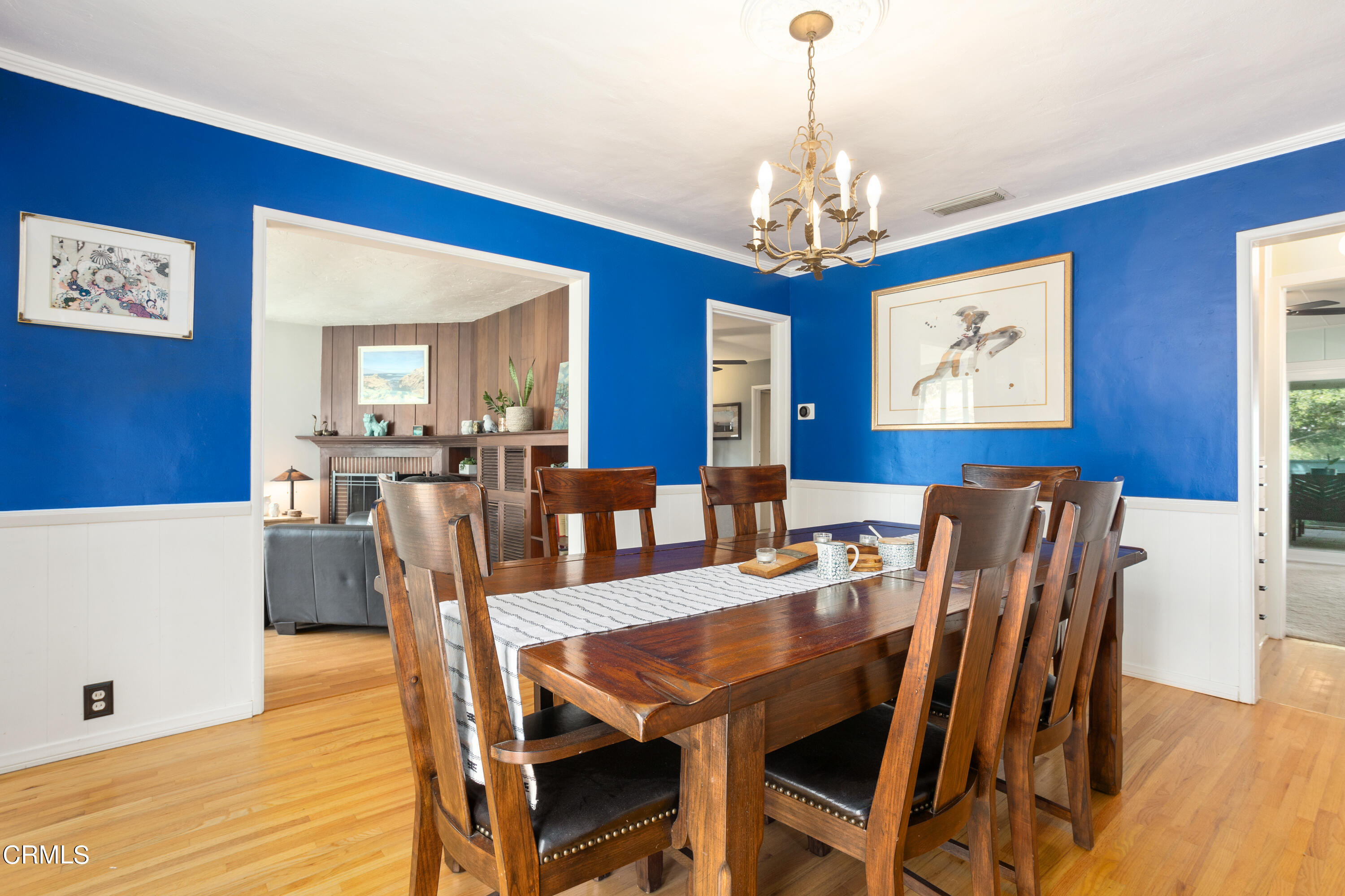 3067 Ewing Avenue Altadena, CA 91001 - Photo 10 of 37 a view of a dining room with furniture and wooden floor