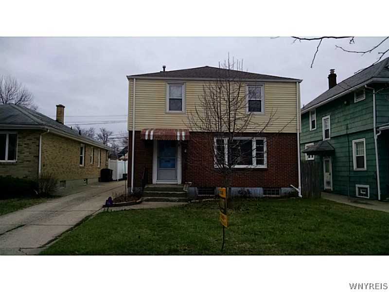 57 Delwood Road Tonawanda, NY 14217 - Photo 1 of 1 Exterior Front. Well-maintained colonial welcomes