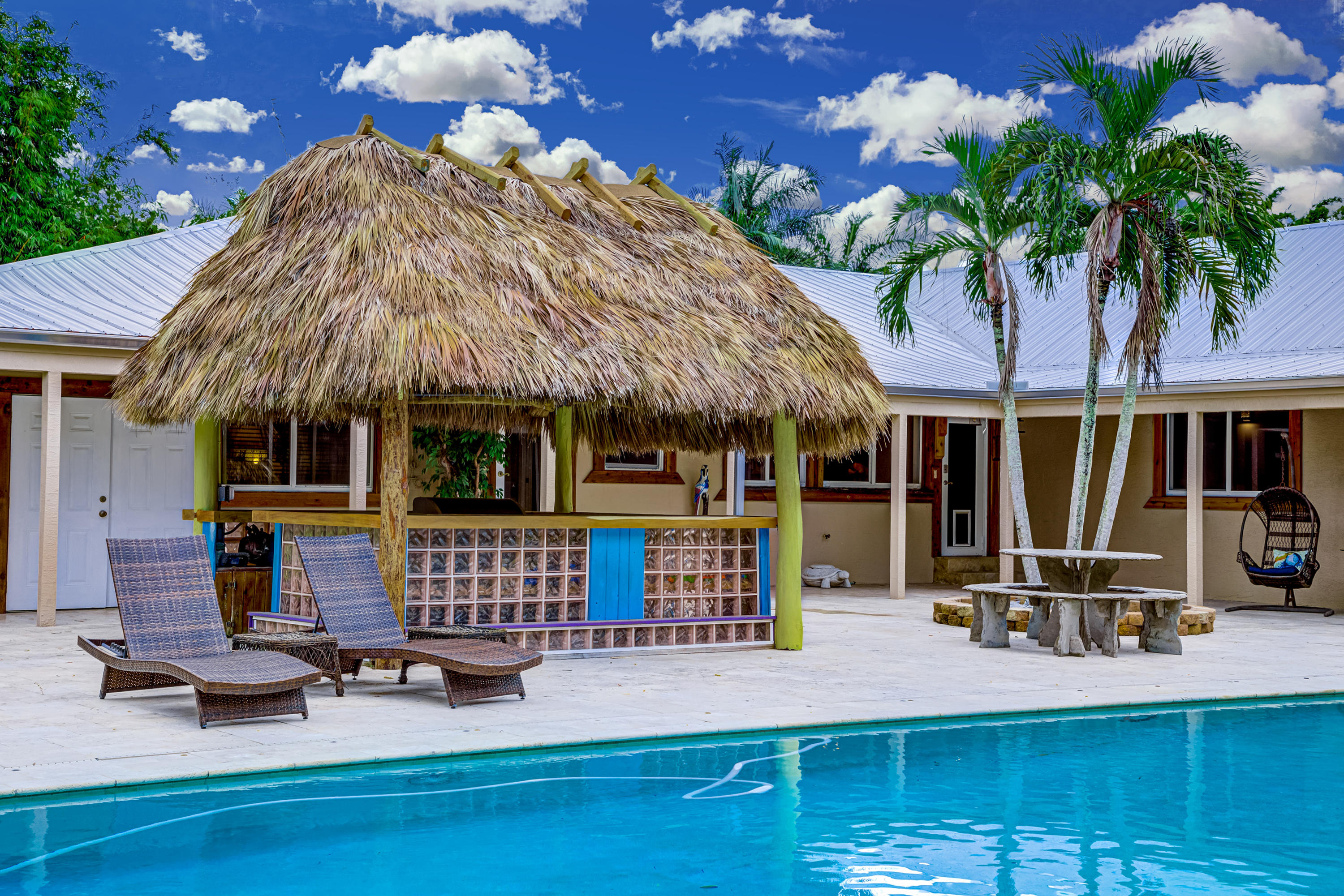 2269 B Road Loxahatchee Groves, FL 33470 - Photo 54 of 102 POOL AND TIKI