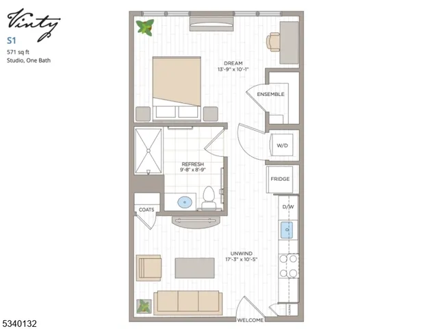 $2,098 | 100 Union Street, Unit 214, Elizabeth, NJ 07202