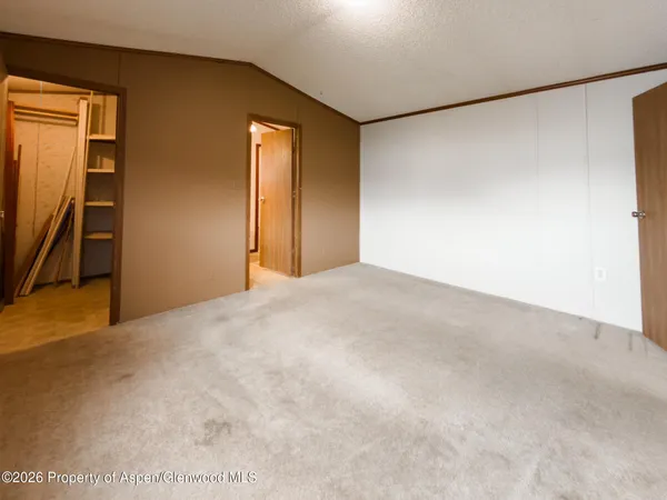 a view of empty room