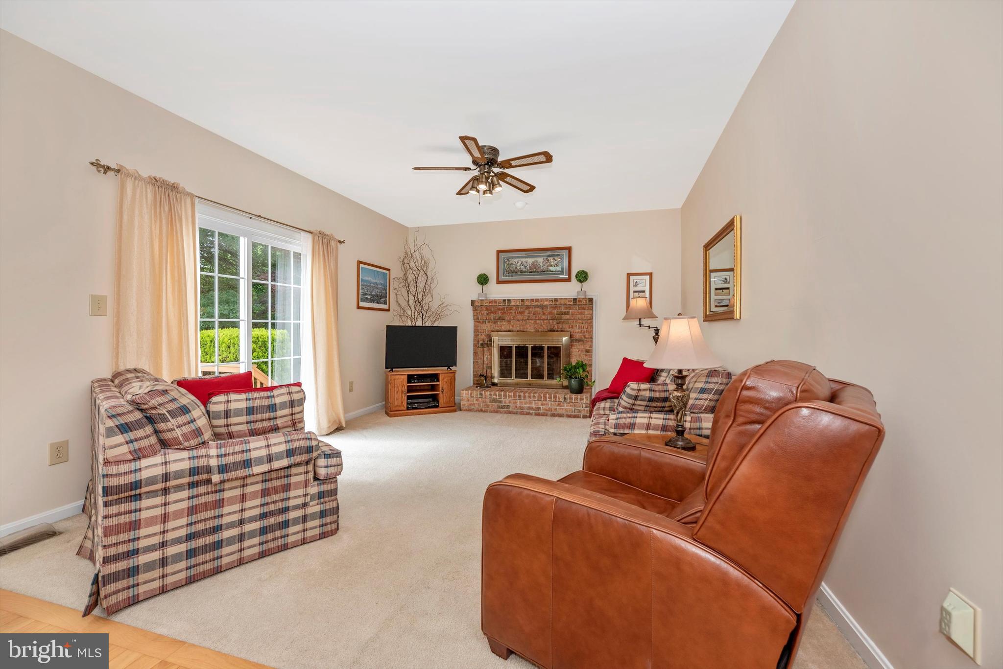 3205 Kemptown Church Road Monrovia, MD 21770 - Photo 15 of 41 Family Room with Wood Burning Fireplace