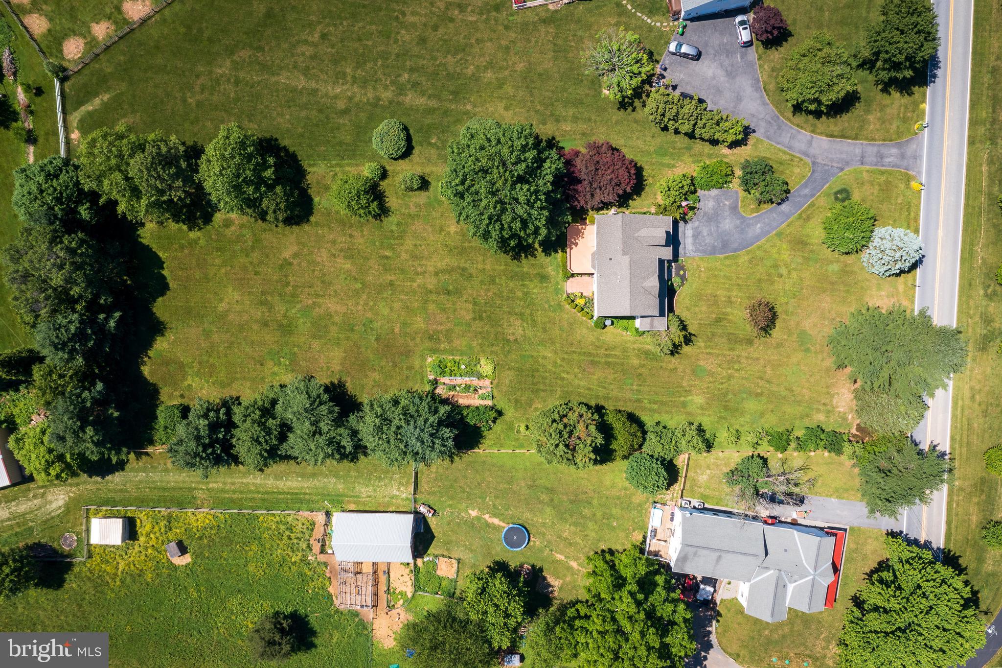 3205 Kemptown Church Road Monrovia, MD 21770 - Photo 39 of 41 Aerial View of Home and Lot