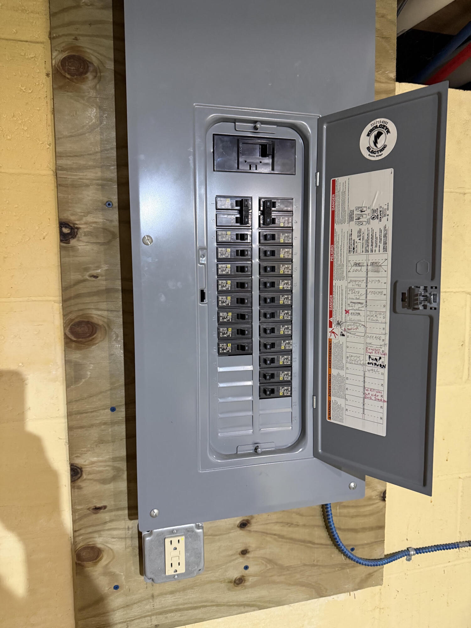 1400 Perry Street Manistee, MI 49660 - Photo 33 of 34 Electric service