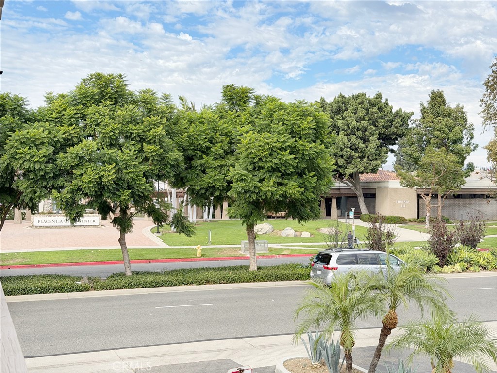 212 South Kraemer, Unit 2208 Placentia, CA 92870 - Photo 3 of 16 a view of a big yard with plants and large trees