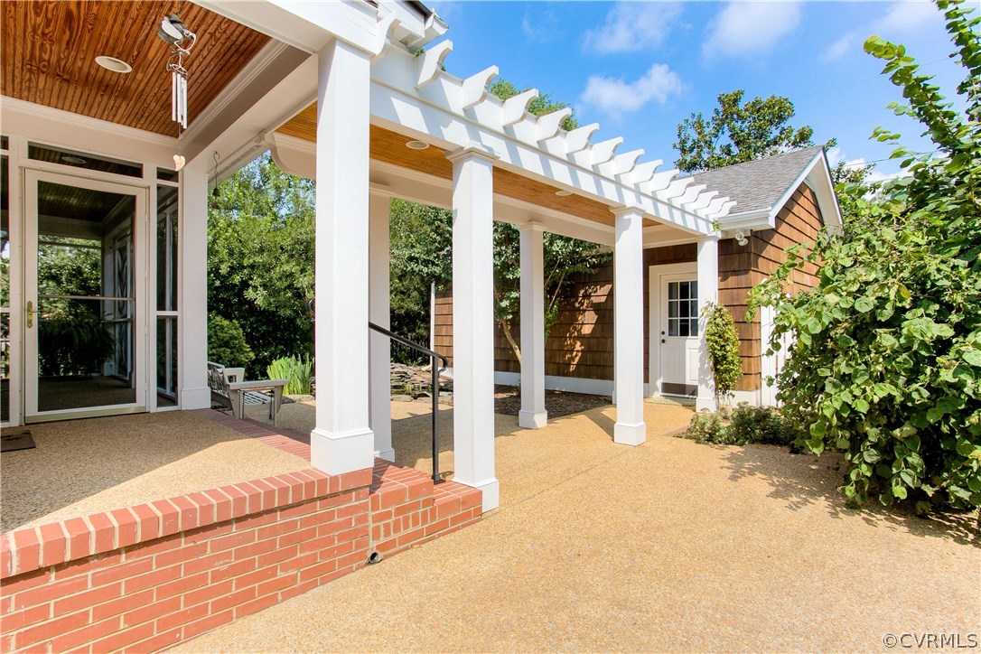 5015 Caledonia Road Richmond, VA 23225 - Photo 22 of 29 A covered pergola will keep you dry on rainy days