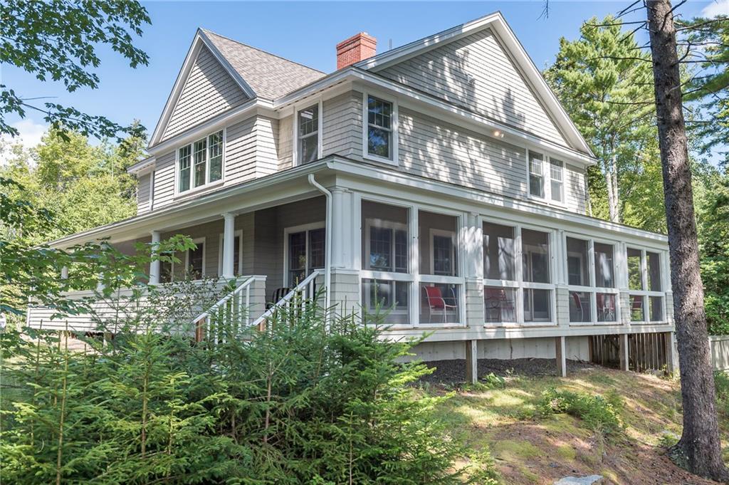 217 Gun Point Road Harpswell, ME 04079 - Photo 4 of 31 A water side porch provides seating...