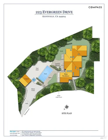 $4,150,000 | 223 Evergreen Drive, Kentfield, CA 94904