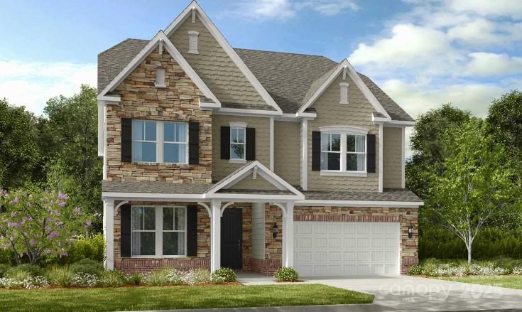 5049 Duval Circle Tega Cay, SC 29708 - Photo 2 of 31 a front view of a house with a yard