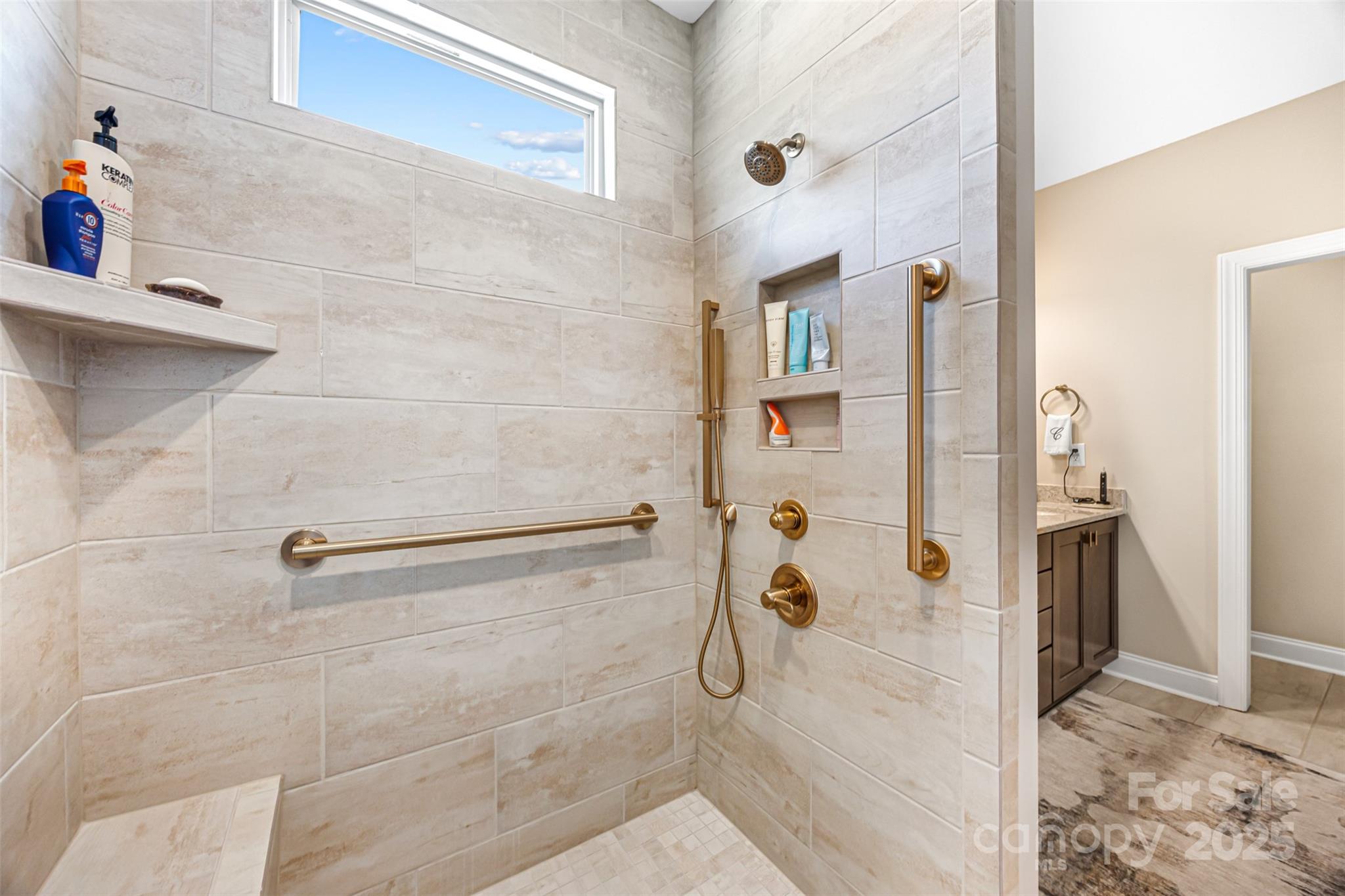 16020 Clear Creek Farm Road Matthews, NC 28105 - Photo 29 of 42 a bathroom with a shower