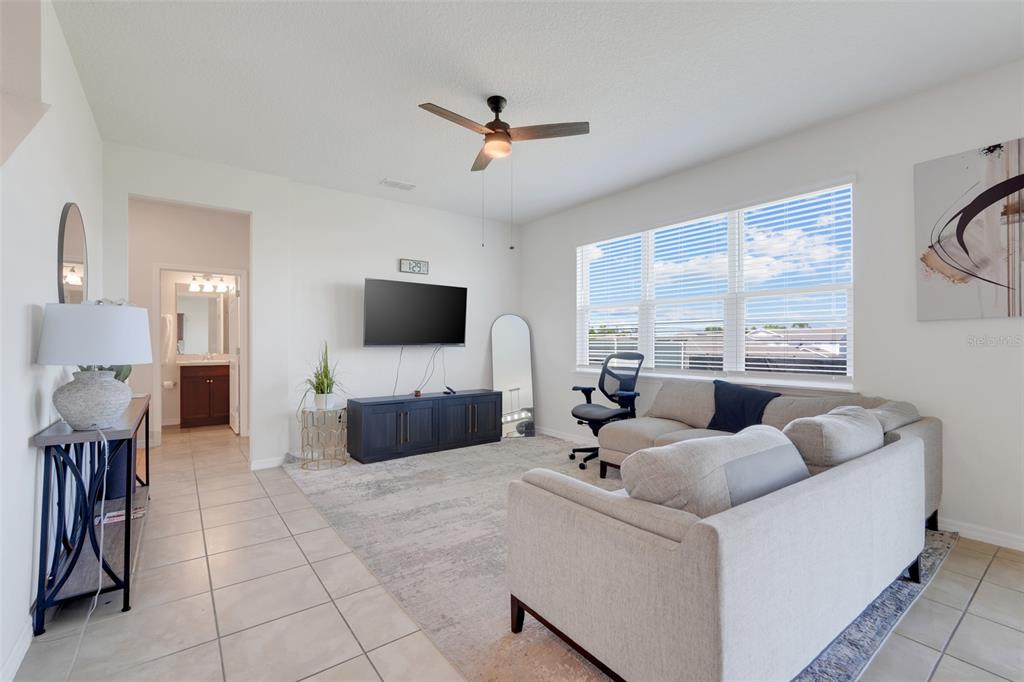 2611 Hilltop Loop Apopka, FL 32712 - Photo 13 of 46 a living room with furniture and a flat screen tv