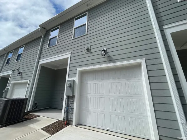 a view of wooden house