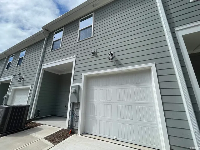 a view of wooden house