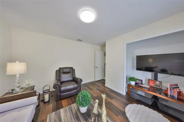 a view of an outdoor space with a lake view