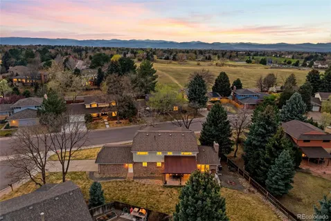 a view of a lake with a mountain