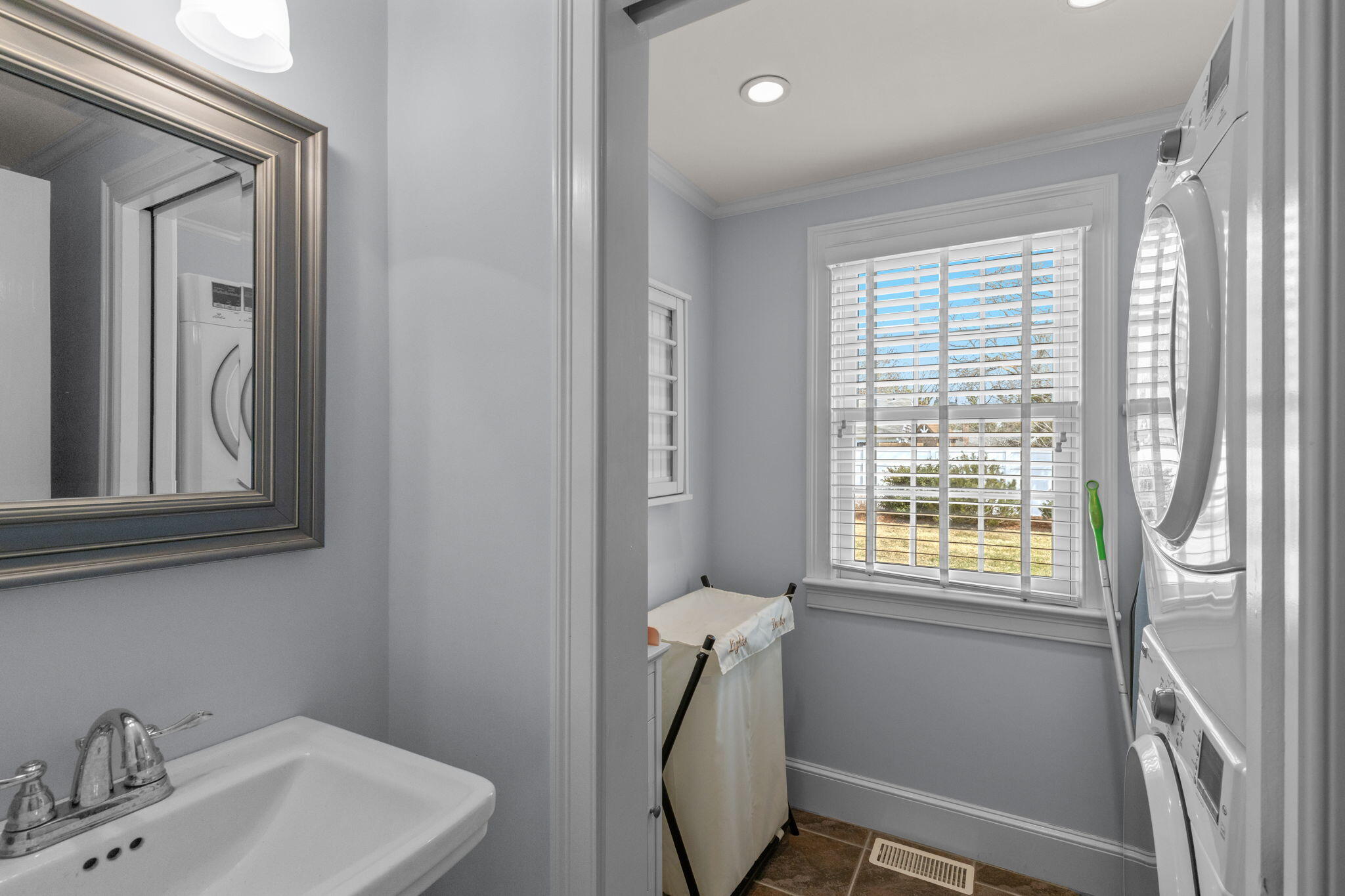 48 Bayview Circle Osterville, MA 02655 - Photo 17 of 36 powder room with separate laundry room