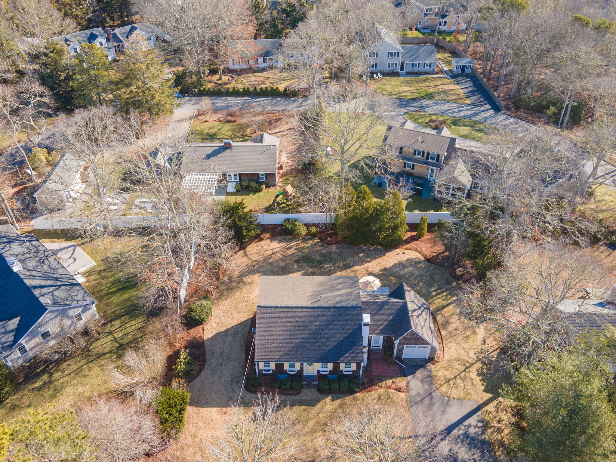48 Bayview Circle Osterville, MA 02655 - Photo 5 of 36 aerial view of property