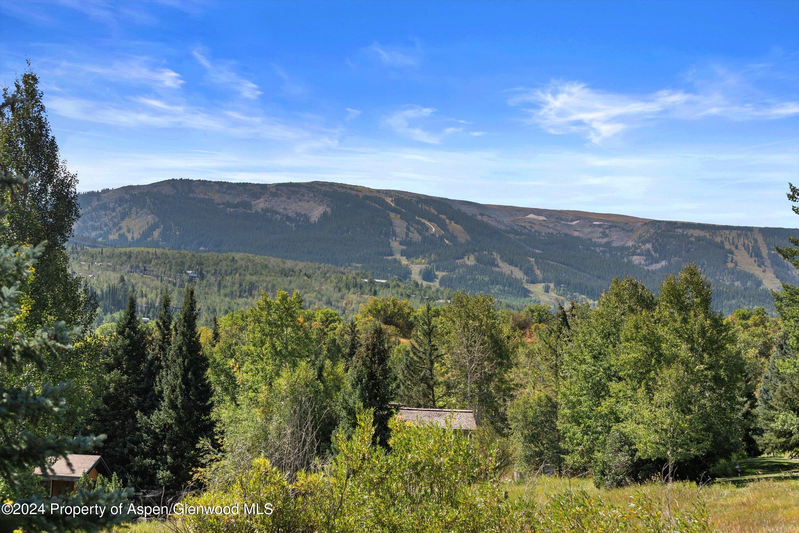 71 Meadow Road Snowmass Village, CO 81615 - Photo 43 of 48 a view of a mountain with mountains in the background