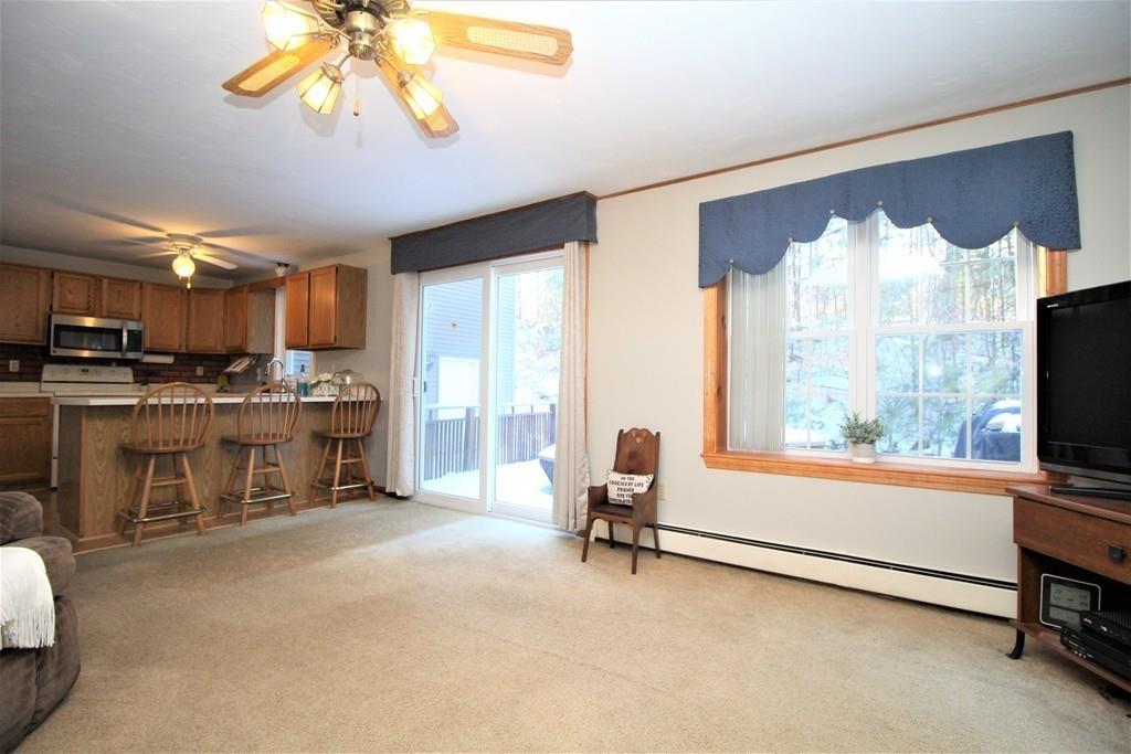 69 Bear Hill Road Gardner, MA 01440 - Photo 13 of 41 a view of kitchen with furniture and a large window