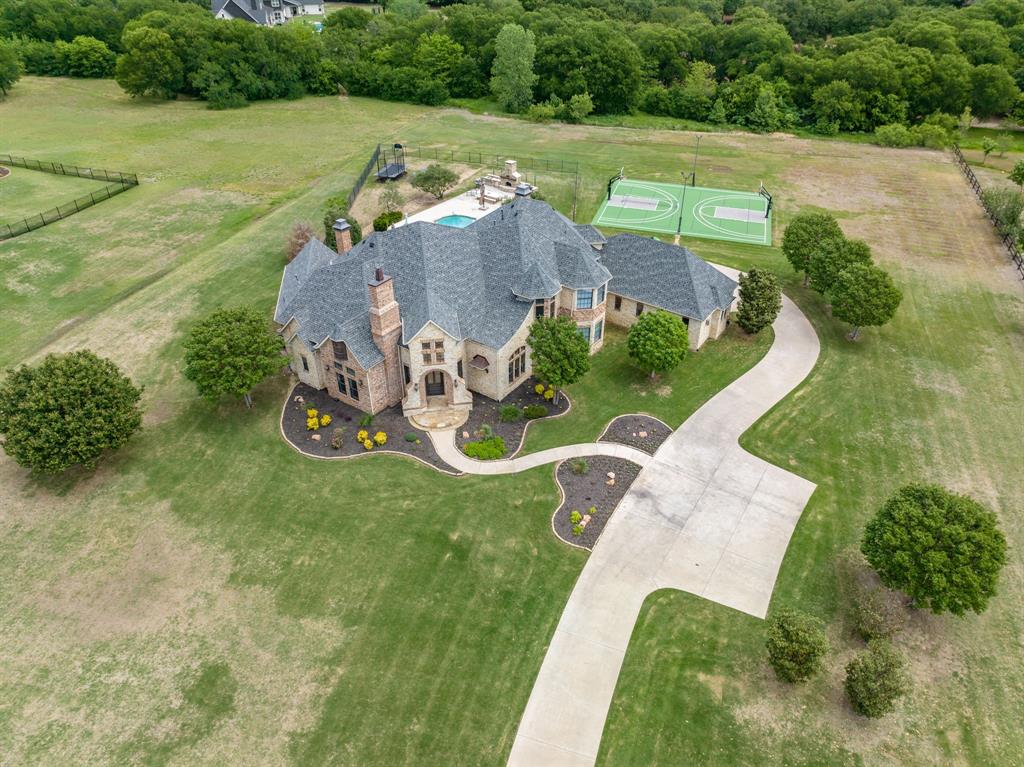 850 Manor Drive Argyle, TX 76226 - Photo 1 of 1 a view of a lake with a yard