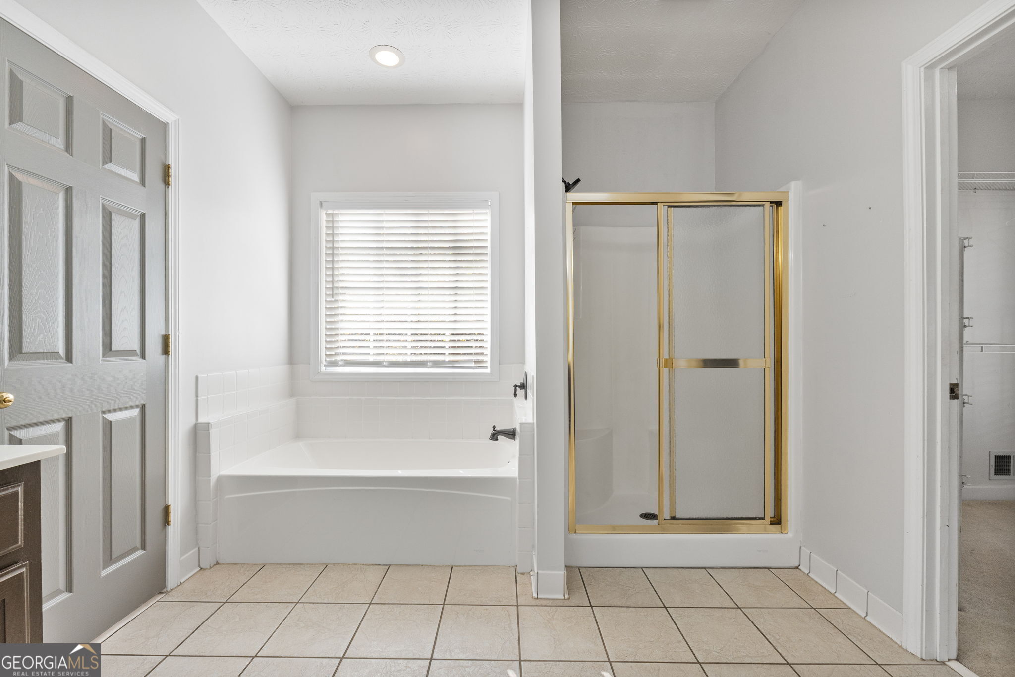 400 Moseley Road Stockbridge, GA 30281 - Photo 23 of 70 a bathroom with a bathtub and a shower