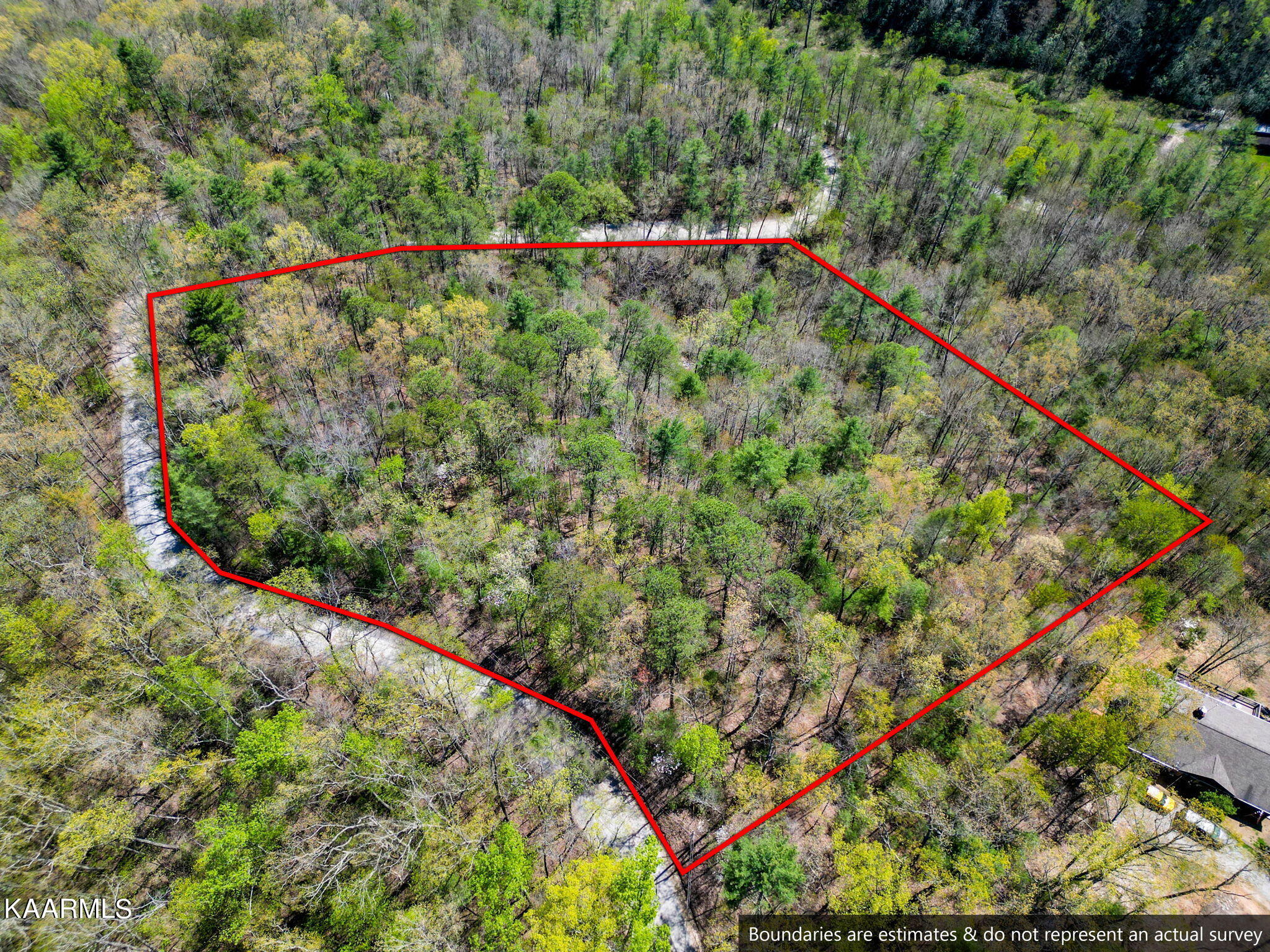 Lot 33 Oakwood Road Walland, TN 37886 - Photo 11 of 34 57-web-or-mls-DJI_0180-HDR-4-red boundar