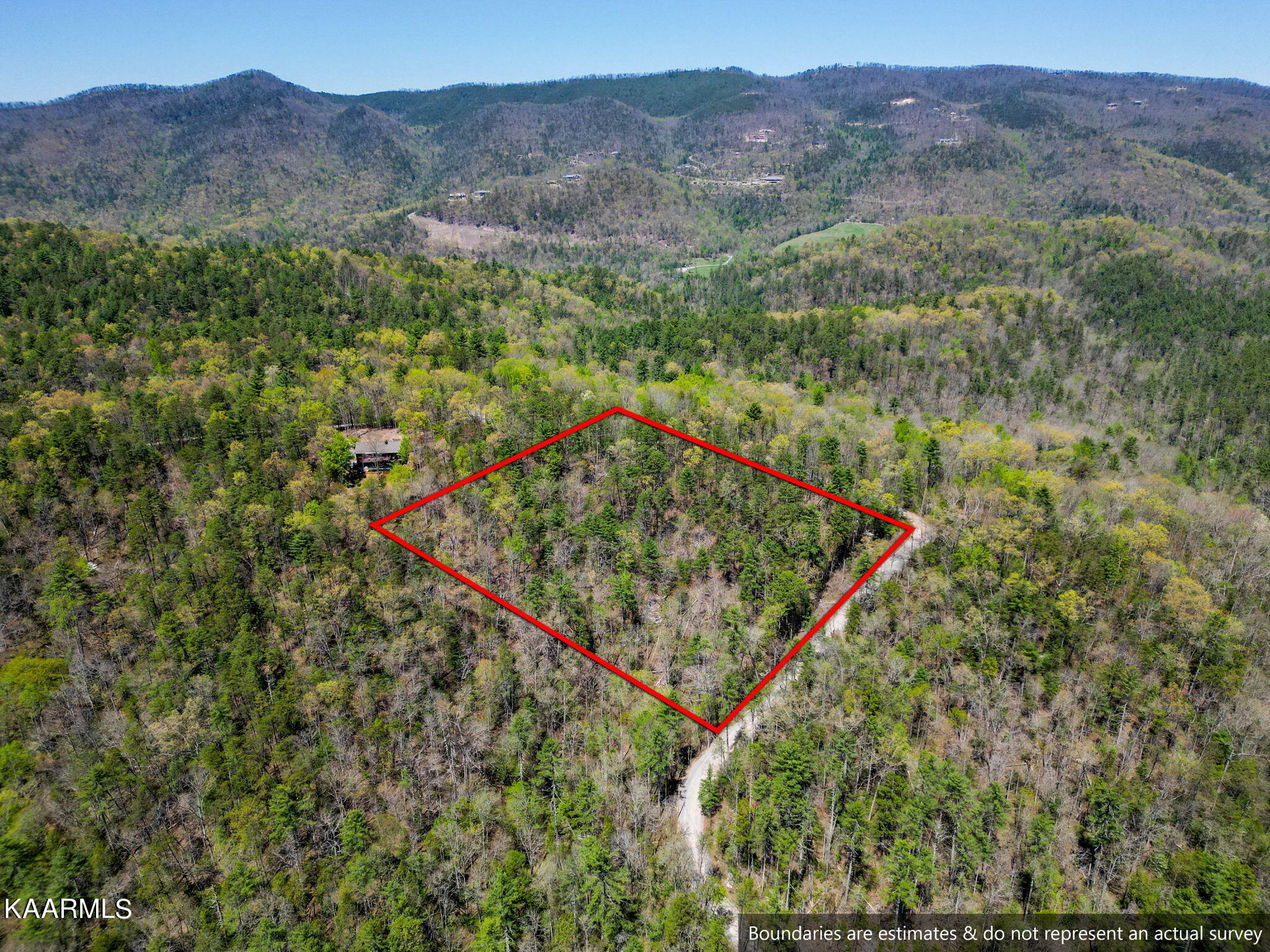 Lot 33 Oakwood Road Walland, TN 37886 - Photo 12 of 34 59-web-or-mls-DJI_0204-HDR-11-red bounda