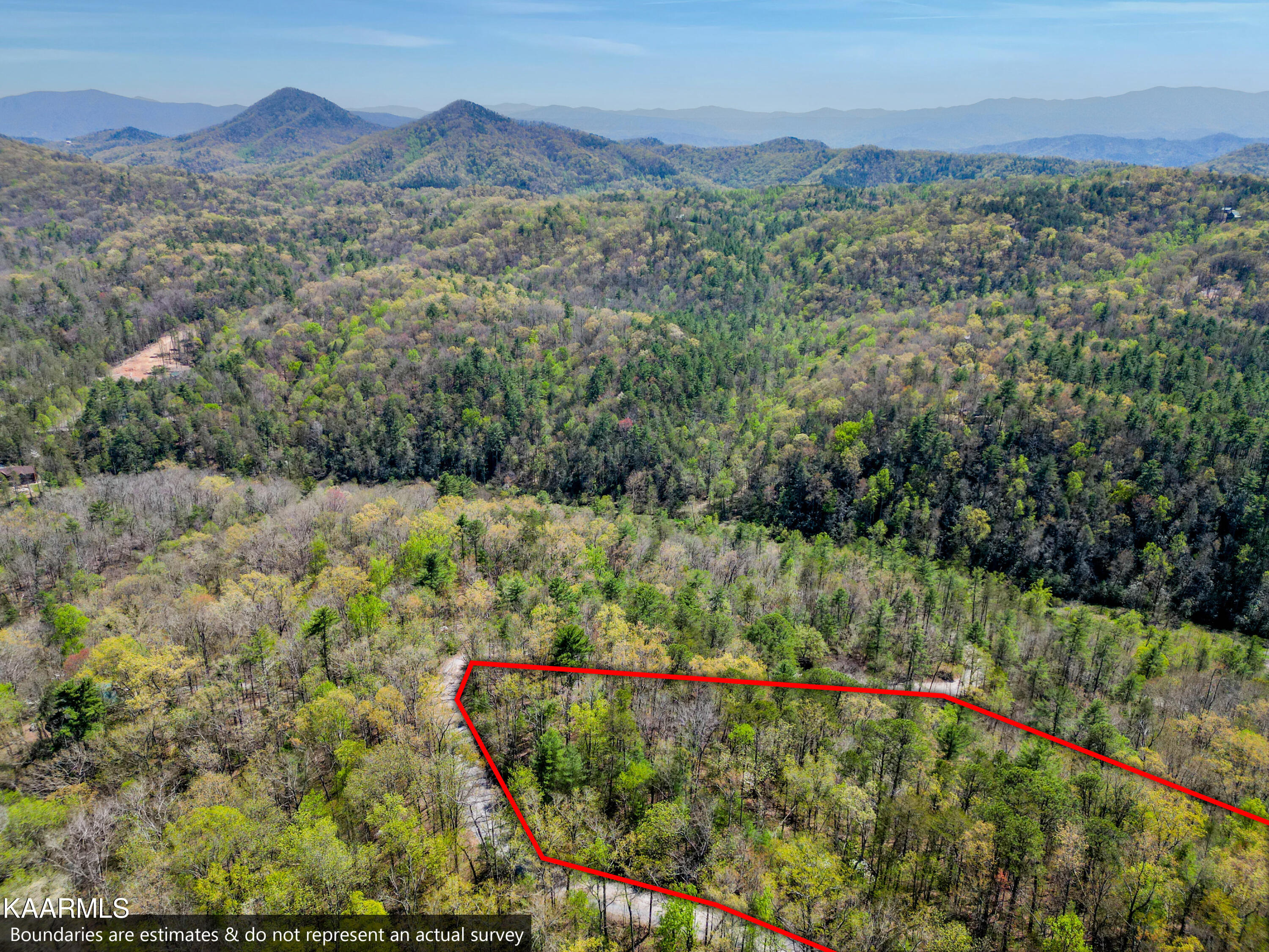 Lot 33 Oakwood Road Walland, TN 37886 - Photo 3 of 34 DJI_0192-HDR-8-red boundary