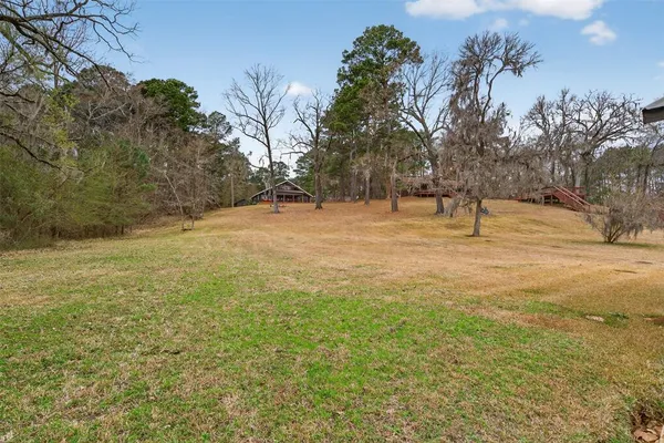a view of empty space with mountain view