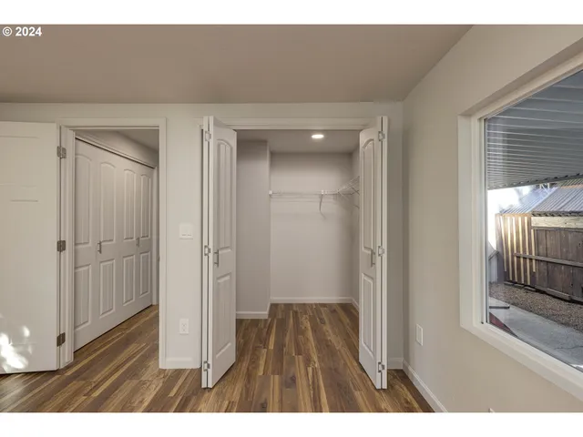 a view of wooden floor