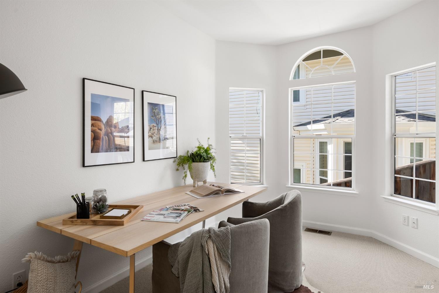 8 Pacific Drive Novato, CA 94949 - Photo 15 of 37 a view of a workspace with furniture and window
