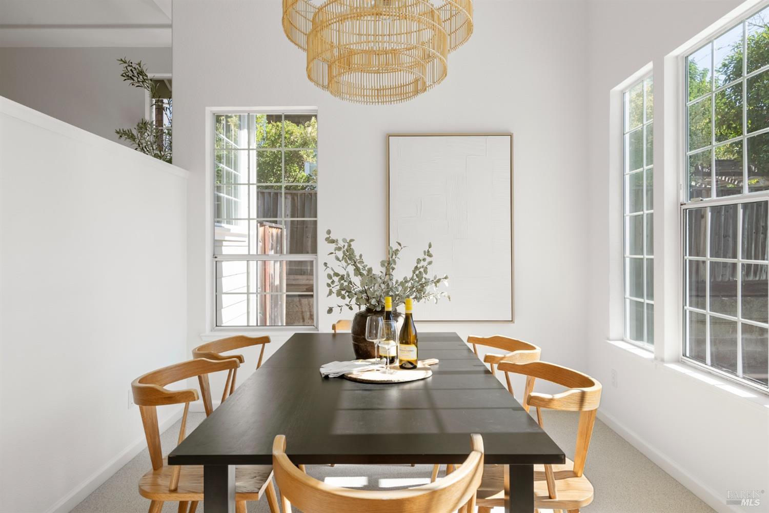 8 Pacific Drive Novato, CA 94949 - Photo 8 of 37 a view of a dining room with furniture window and outside view