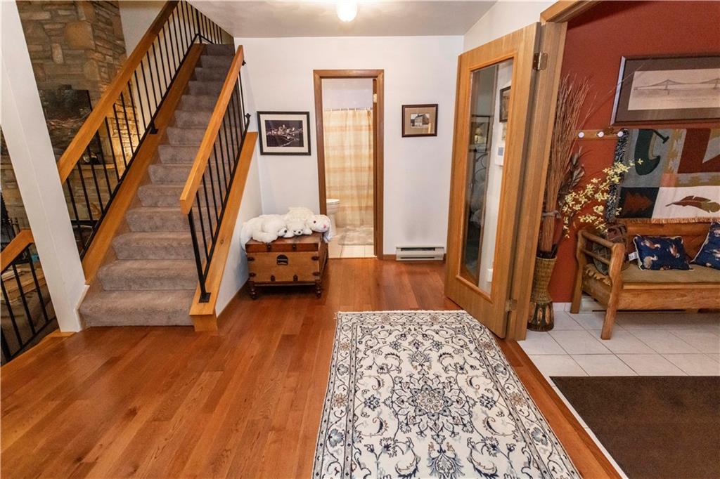 1918 South Ridge Court Hidden Valley, PA 15502 - Photo 6 of 41 a view of an entryway with wooden floor