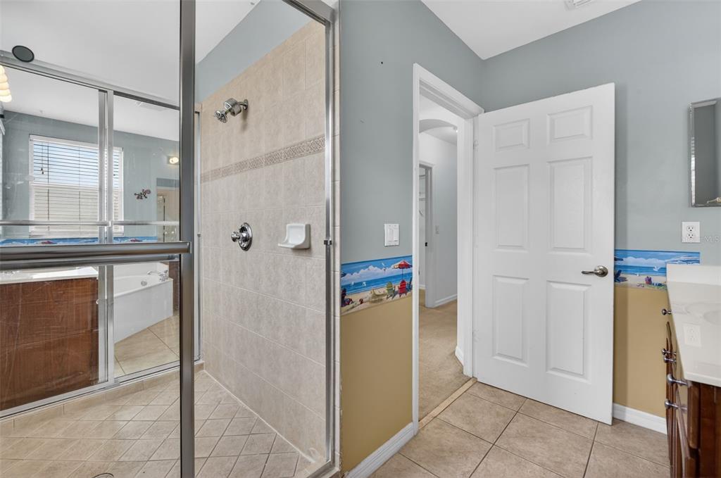 4197 River Bank Way Punta Gorda, FL 33980 - Photo 51 of 73 a bathroom with a shower and a sink