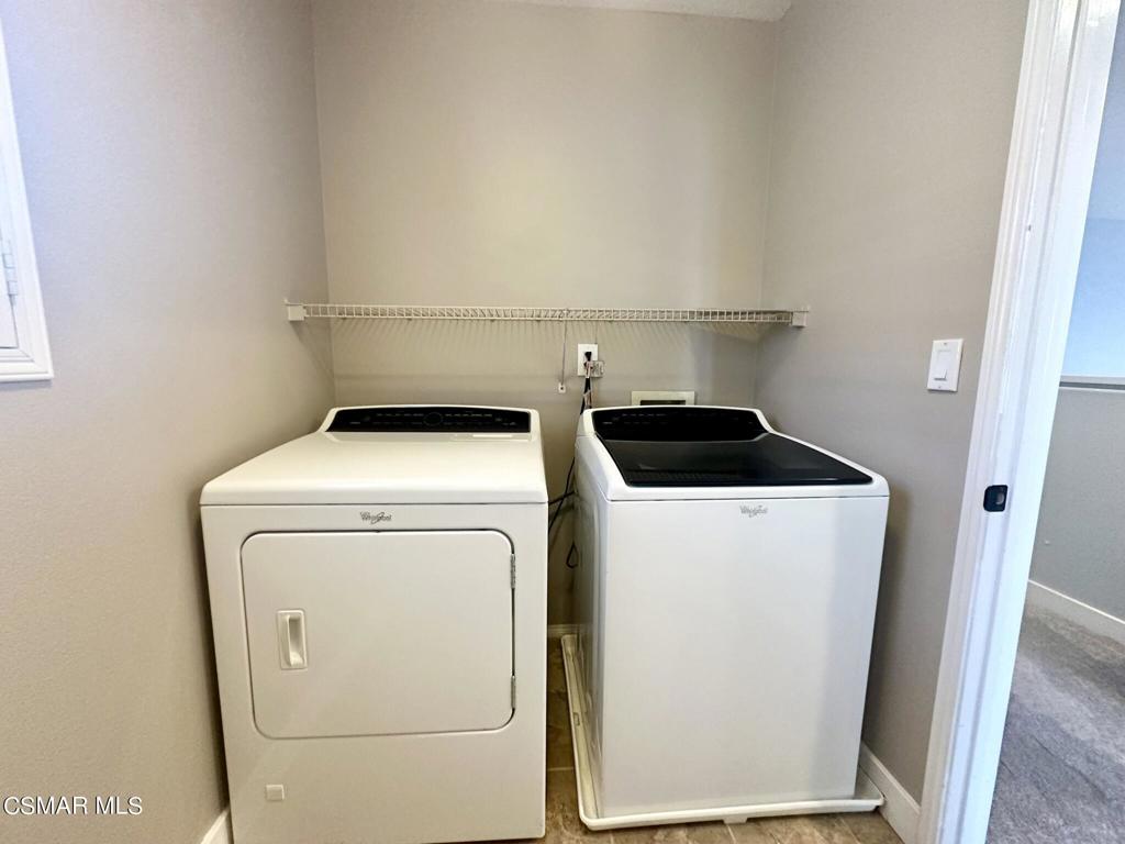 111 Macademia Lane Simi Valley, CA 93065 - Photo 26 of 38 a utility room with dryer and washer