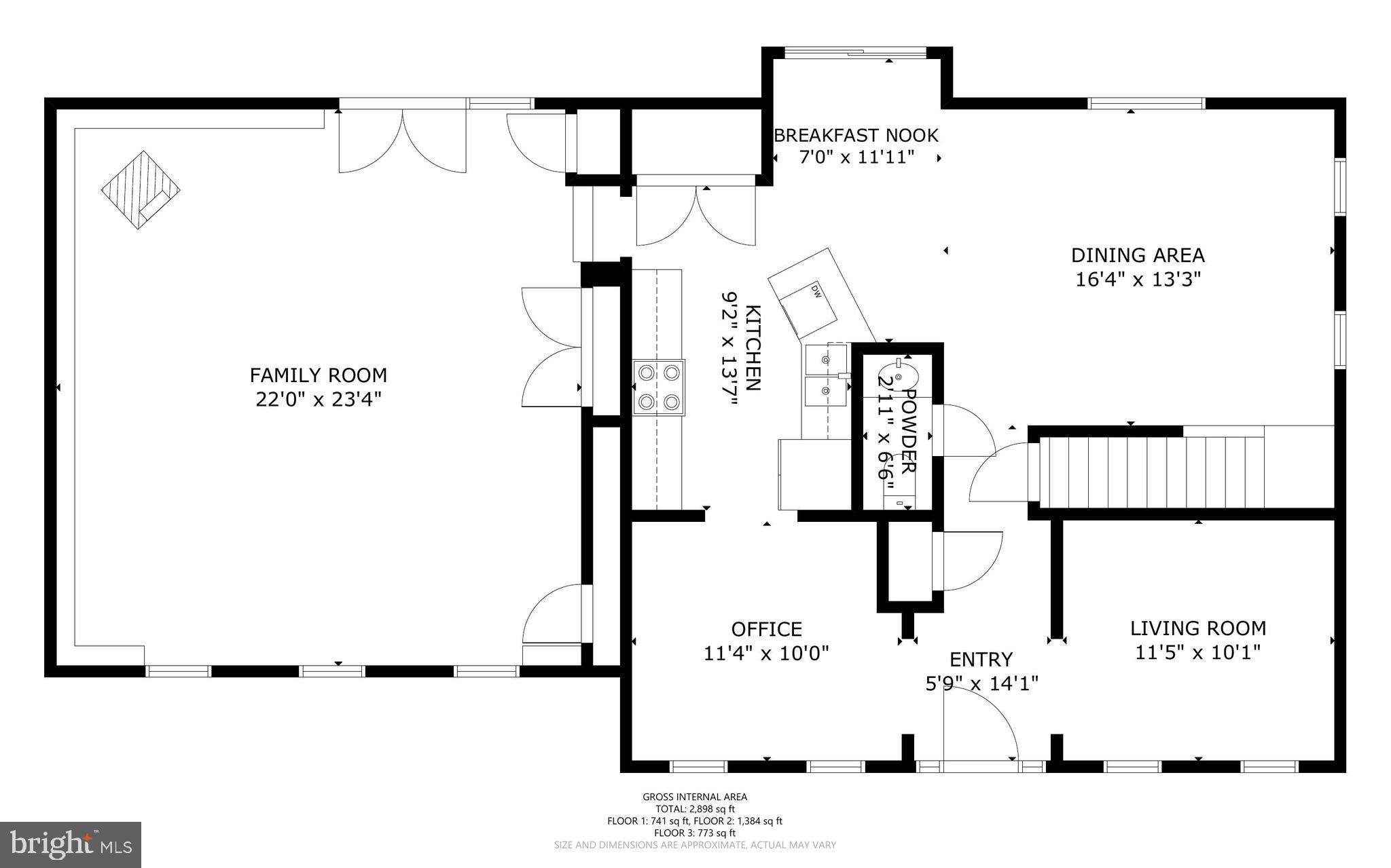 5825 Morris Road Spotsylvania, VA 22551 - Photo 118 of 120 Main level floor plan