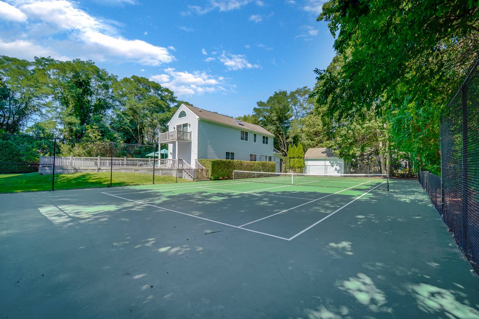 7 Plume Grass Way Westhampton, NY 11977 - Photo 23 of 23 a view of a basketball court
