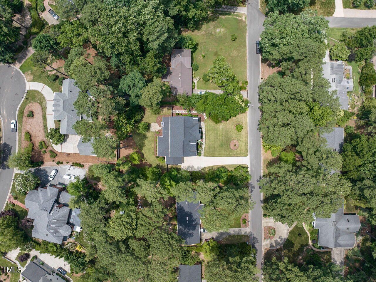 4405 Boxwood Road Raleigh, NC 27612 - Photo 57 of 58 an aerial view of a house with outdoor space