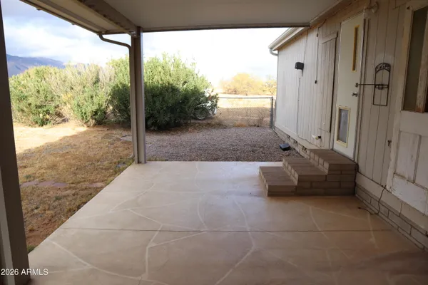 a view of road with trees