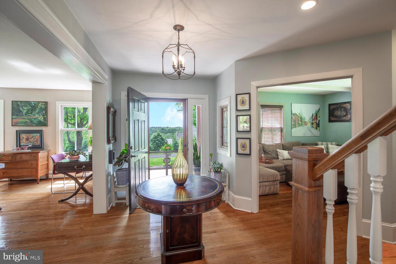 4367 Curly Hill Road Doylestown, PA 18902 - Photo 4 of 72 a view of a dining room with furniture window and wooden floor