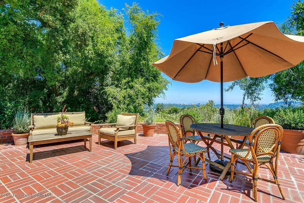1336 Inverness Drive Pasadena, CA 91103 - Photo 5 of 42 a outdoor view with a sitting space