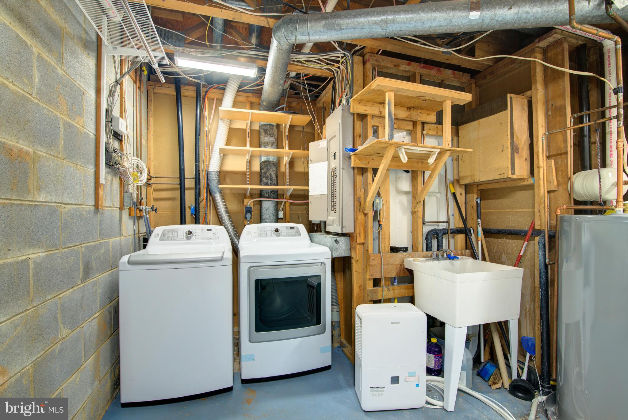 2128 Golf Course Drive Reston, VA 20191 - Photo 54 of 105 Large utility room with 1 of 3 laundry hookups