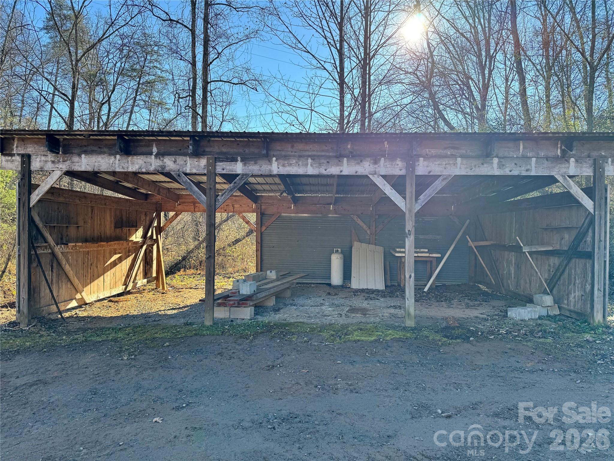 2448 Christopher Road Morganton, NC 28655 - Photo 31 of 32 a view of a car garage