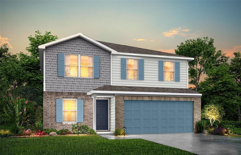 302 Paschal Road Mabank, TX 75147 - Photo 1 of 18 Traditional-style house with an attached garage, brick siding, and concrete driveway