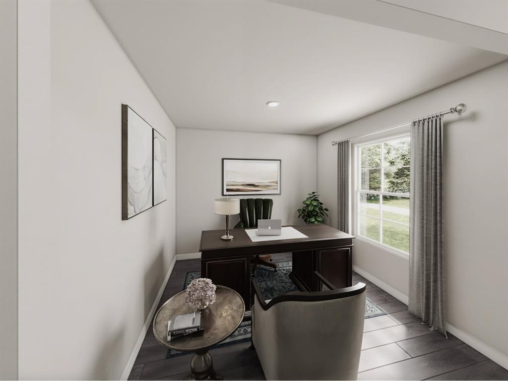 302 Paschal Road Mabank, TX 75147 - Photo 10 of 18 Home office with baseboards and recessed lighting