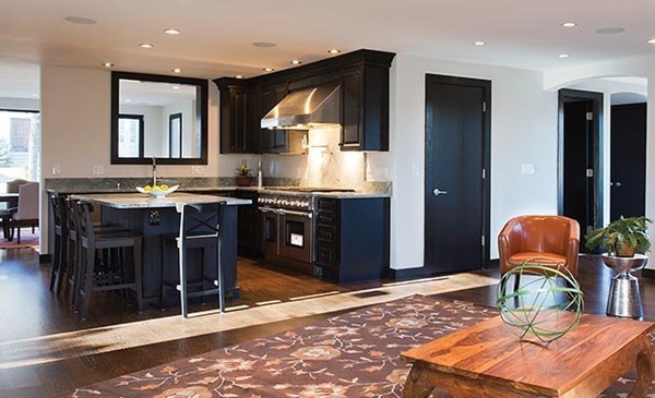 4 Botsford Road Newton, MA 02467 - Photo 8 of 10 a kitchen with stainless steel appliances granite countertop a stove a sink and a refrigerator