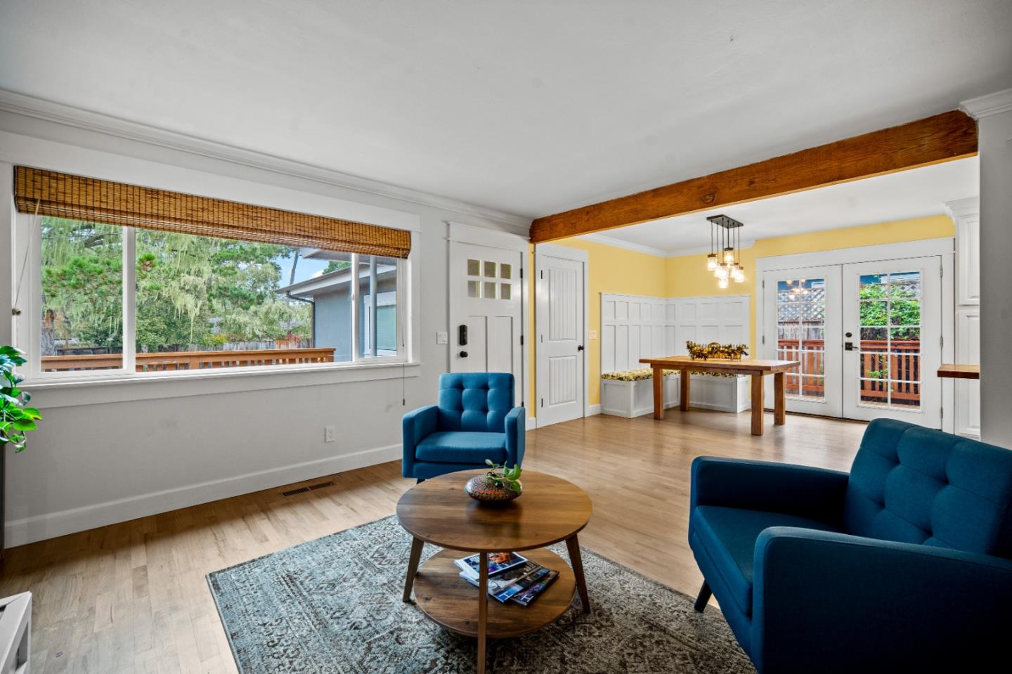 1321 David Avenue Pacific Grove, CA 93950 - Photo 4 of 24 a living room with furniture and a large window