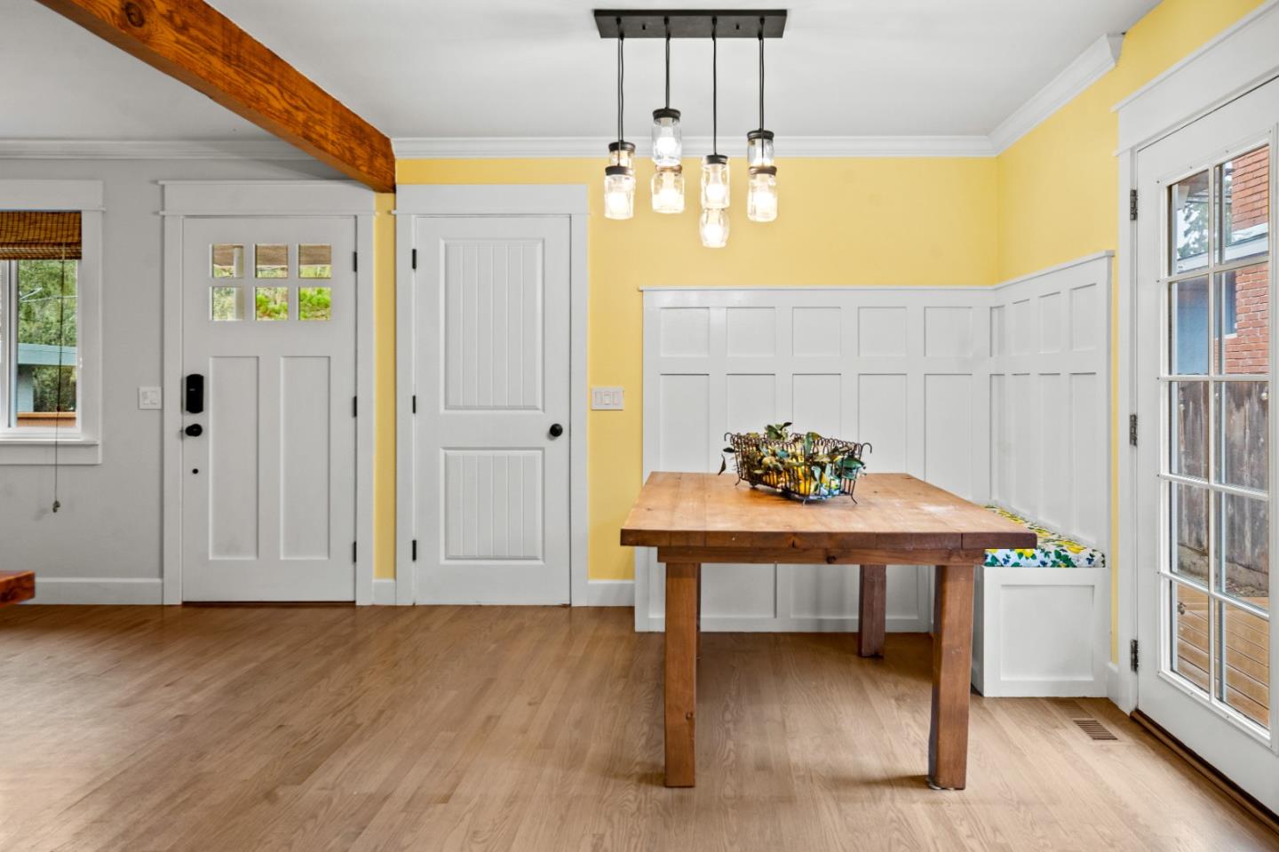1321 David Avenue Pacific Grove, CA 93950 - Photo 8 of 24 a view of a dining room with furniture and wooden floor