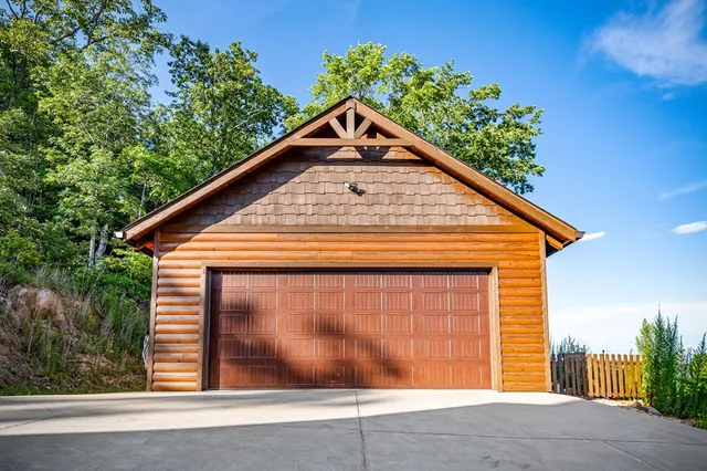 a kitchen with lots of counter top space