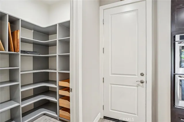 a bathroom with a shower and a toilet